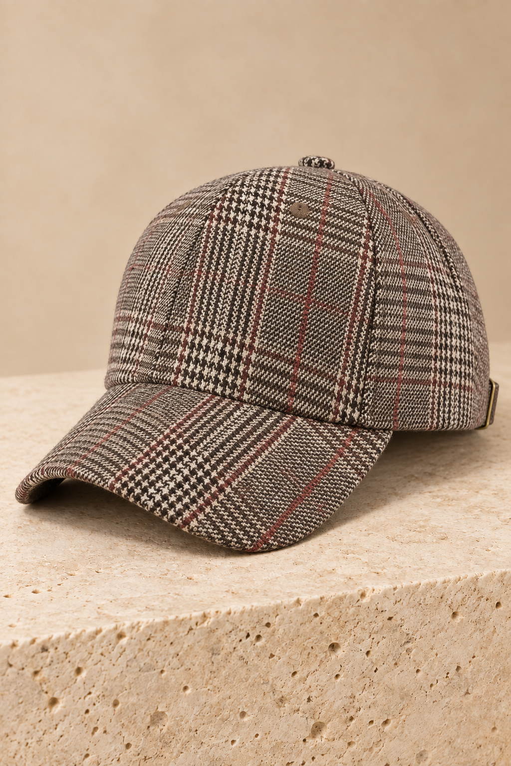 Men’s Heritage Check Baseball Cap with Curved Brim