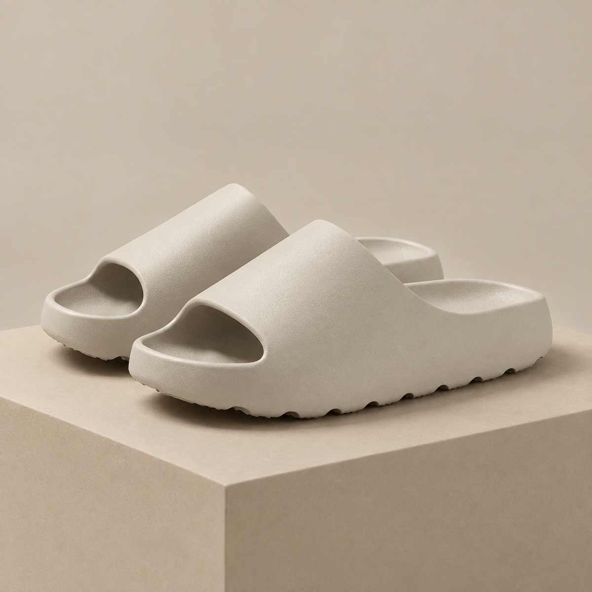 Men’s Slide Sandals with Thick Sole