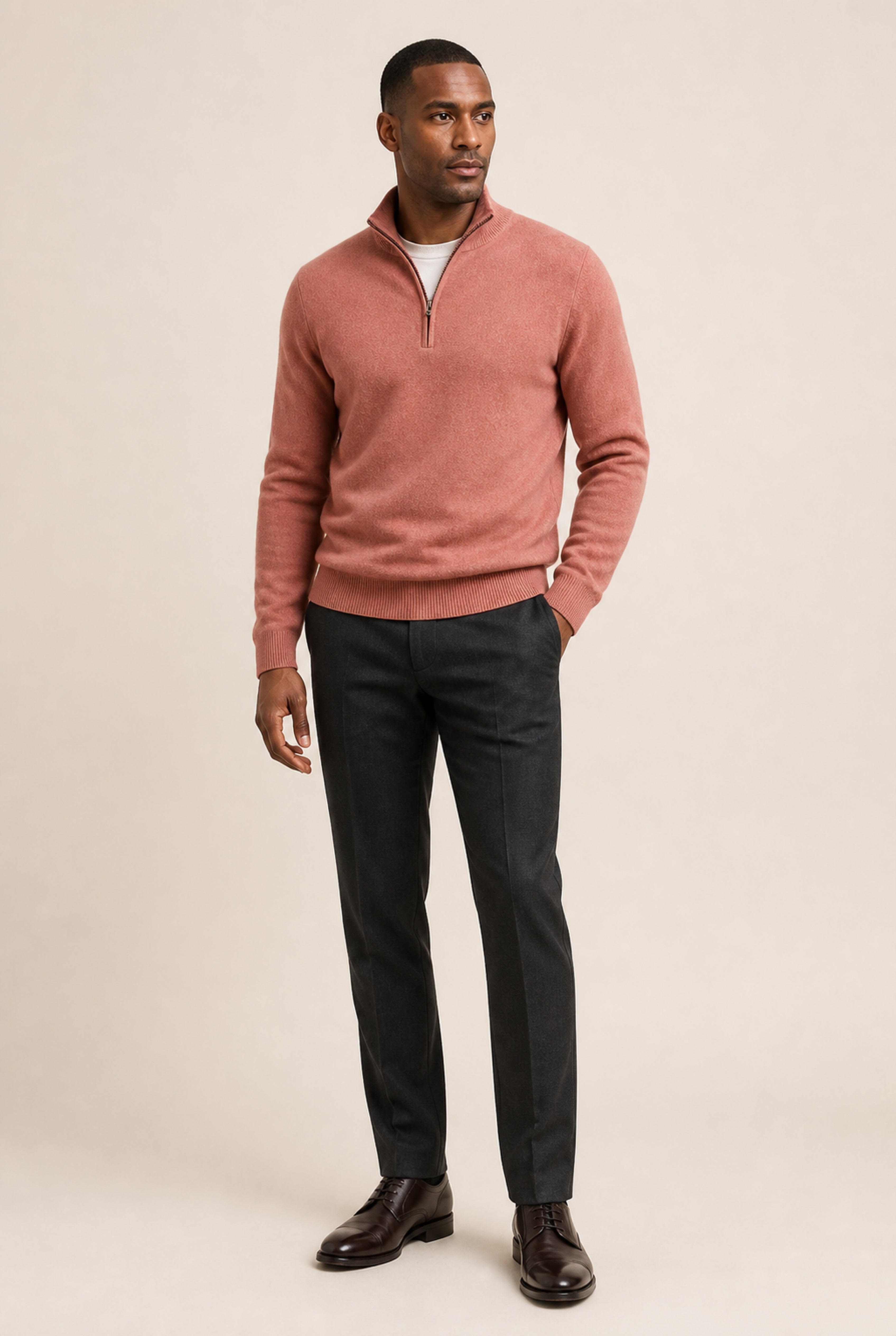 Denvor – Long-Sleeve Zip Sweater