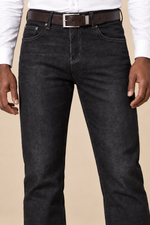 Men’s Mid-Rise Straight-Leg Jeans
