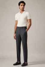 Men's Straight Leg Suit Trousers