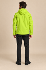 Men’s Hooded Softshell Jacket with Zip Pockets