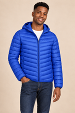 Men’s Lightweight Hooded Down Puffer Jacket