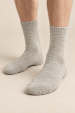 Merino Wool-Blend Knitted Socks