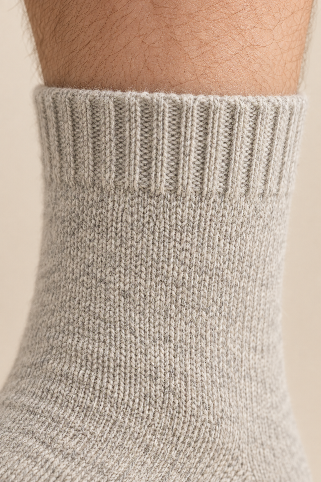 Merino Wool-Blend Knitted Socks