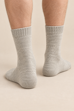 Merino Wool-Blend Knitted Socks