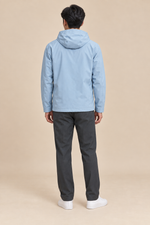 Men’s Hooded Softshell Jacket with Zip Pockets