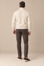 Men’s 100% Mink Cashmere Turtleneck Jumper