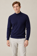 Men’s 100% Cashmere Turtleneck Jumper