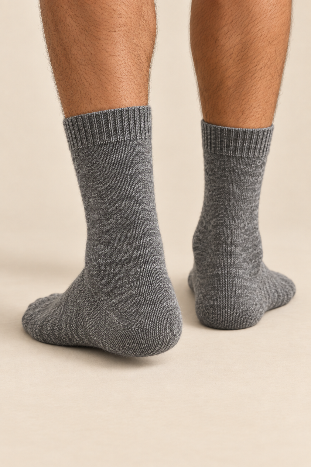 Merino Wool-Blend Knitted Socks