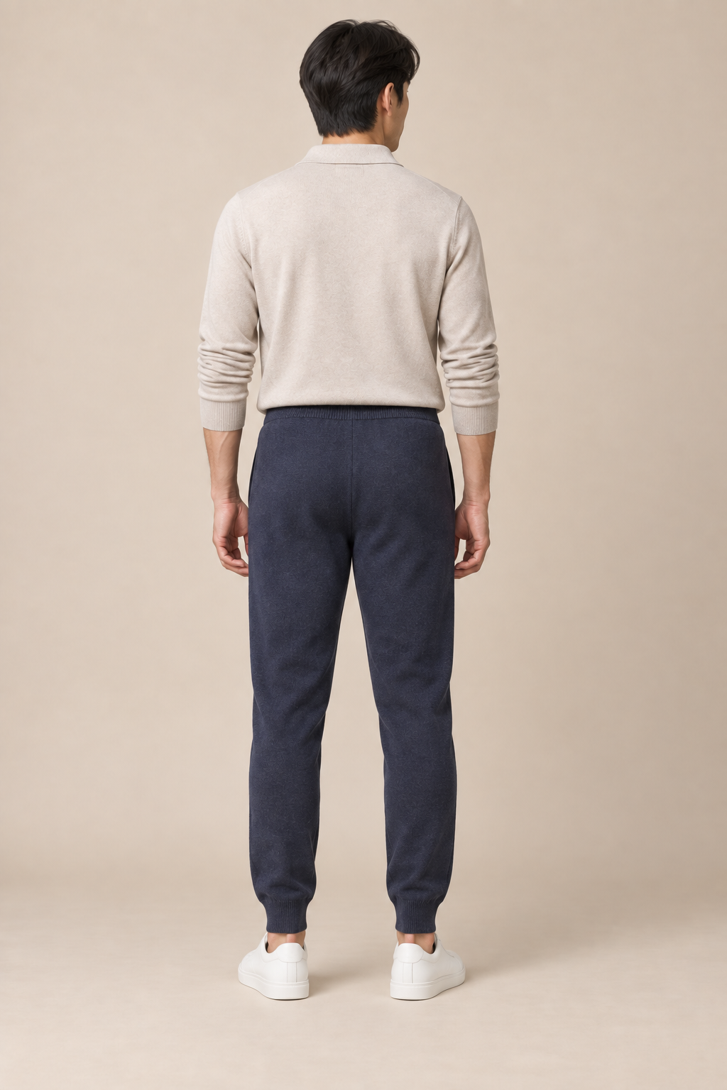 Men’s 100% Merino Wool Knitted Leisure Trousers