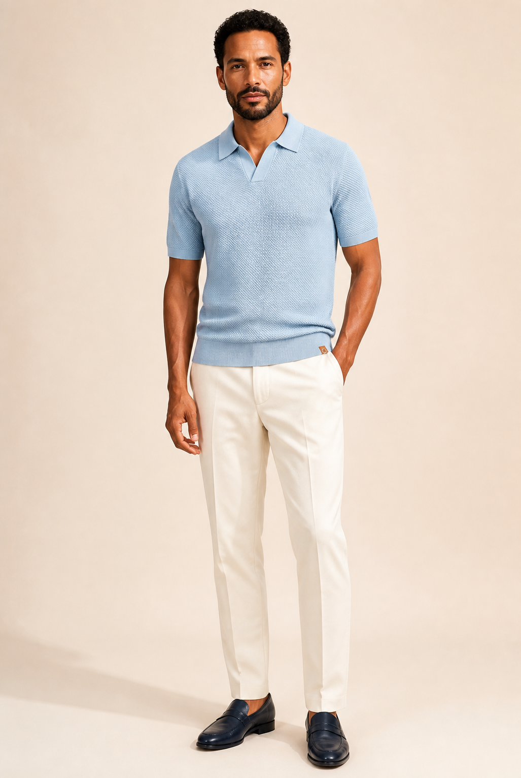 Men's Short Sleeve Polo Shirt in Regular Fit