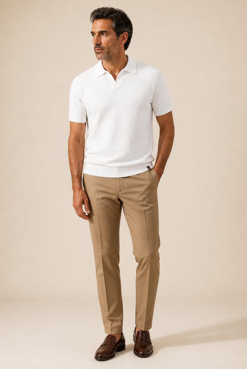 Men's Short Sleeve Polo Shirt in Regular Fit