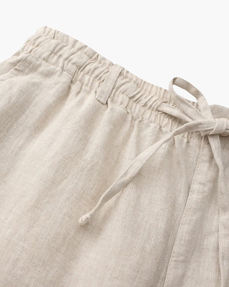 Men's Drawstring Bermuda Shorts with Elasticated Waist