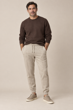 Men’s 100% Merino Wool Knitted Leisure Trousers