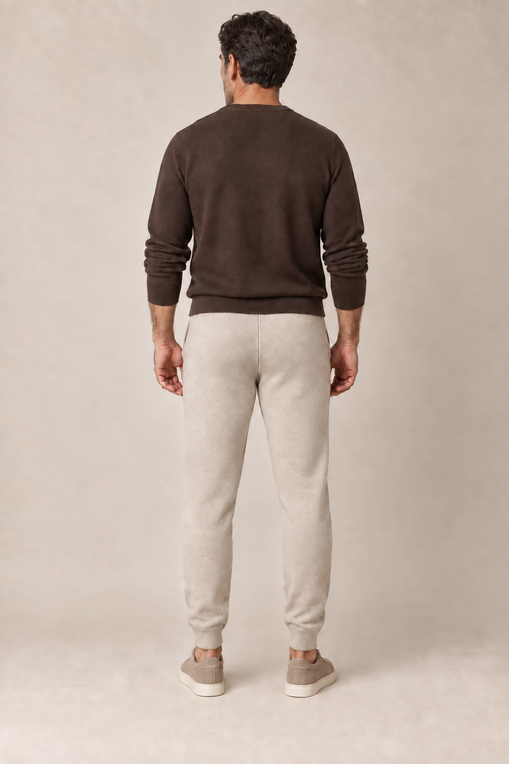 Men’s 100% Merino Wool Knitted Leisure Trousers
