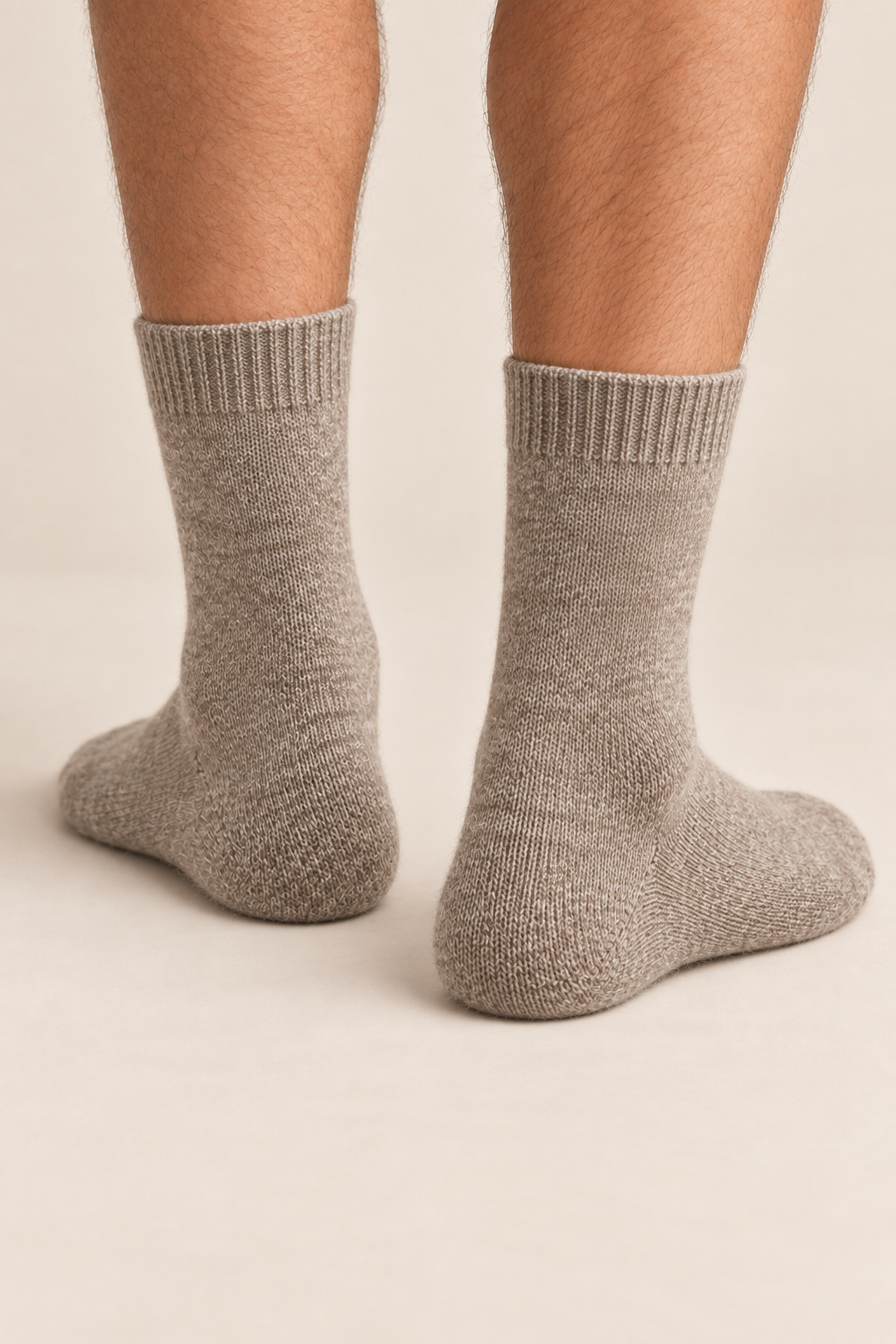 Merino Wool-Blend Knitted Socks