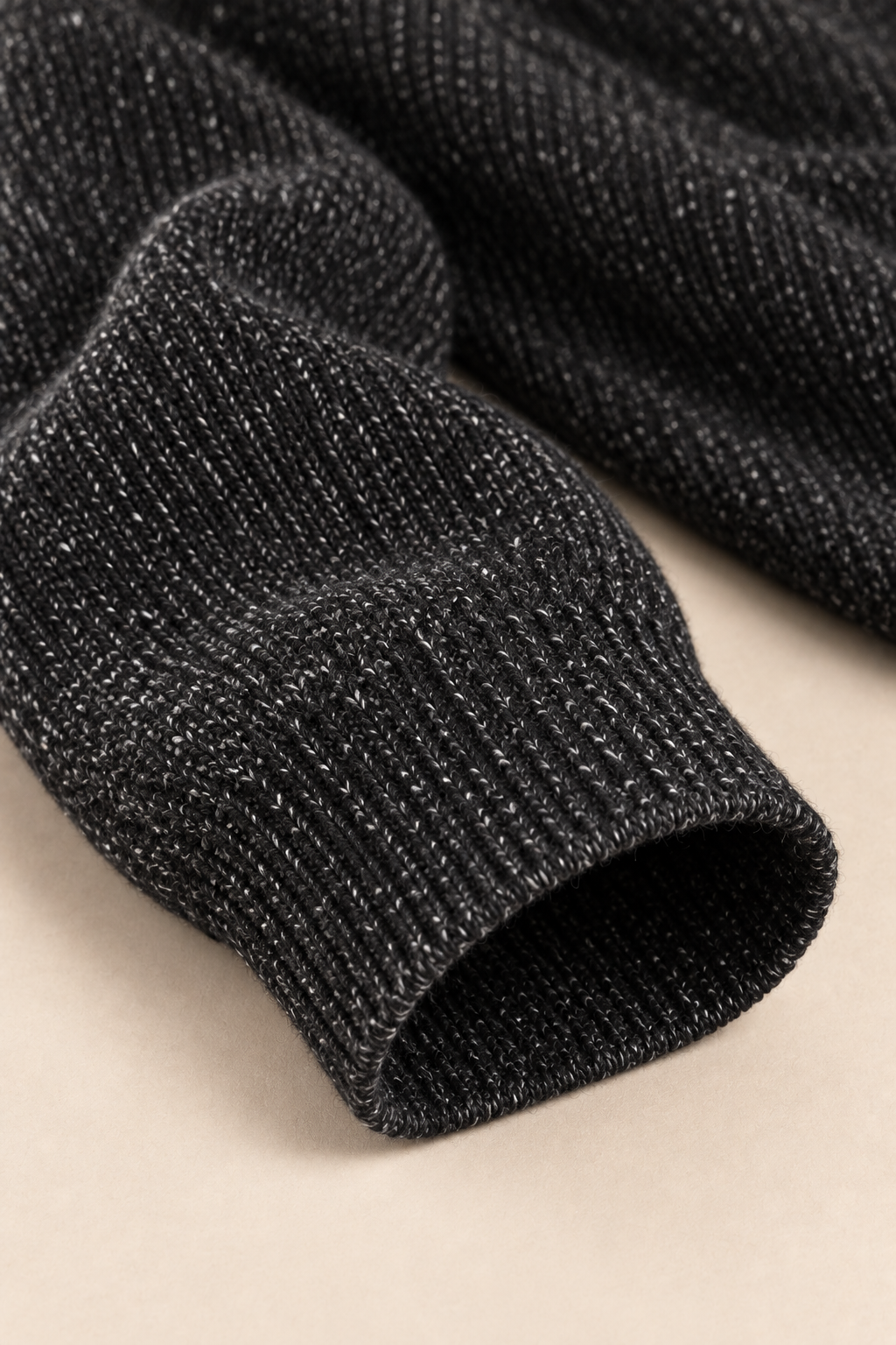 Men’s 100% Cashmere Full-Zip Knitted Hoodie