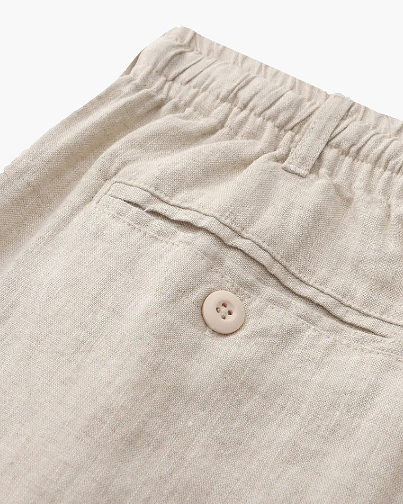 Men's Drawstring Bermuda Shorts with Elasticated Waist