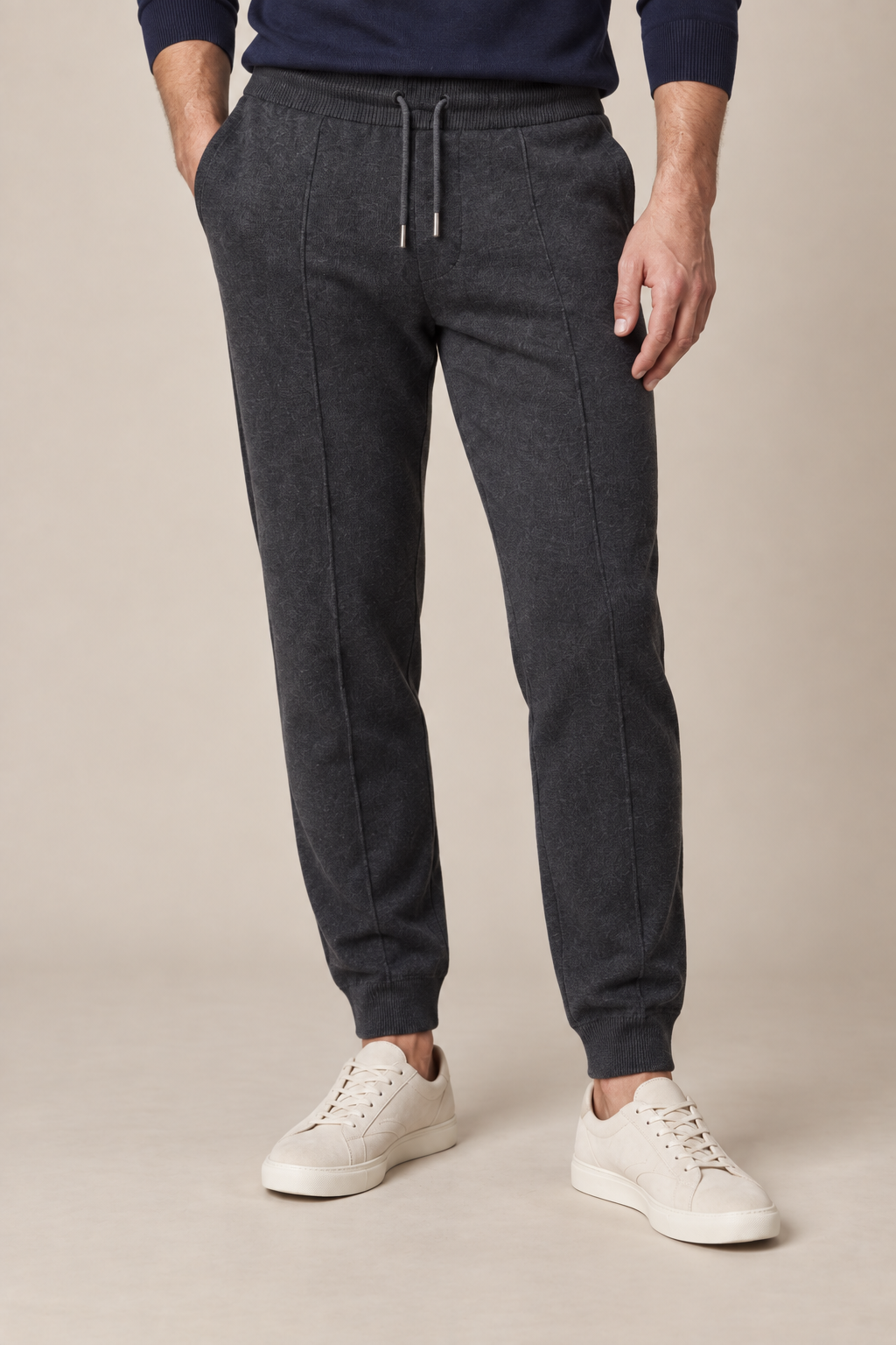 Men’s 100% Merino Wool Knitted Leisure Trousers
