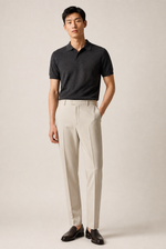 Men's Straight Leg Suit Trousers