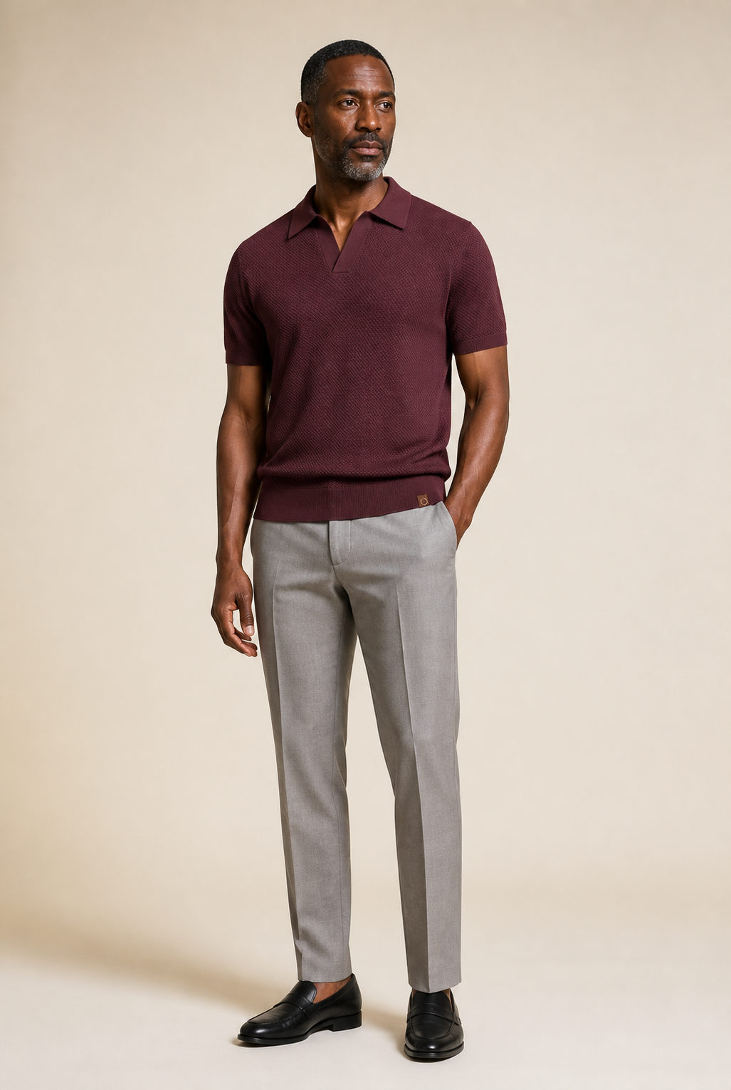 Men's Short Sleeve Polo Shirt in Regular Fit