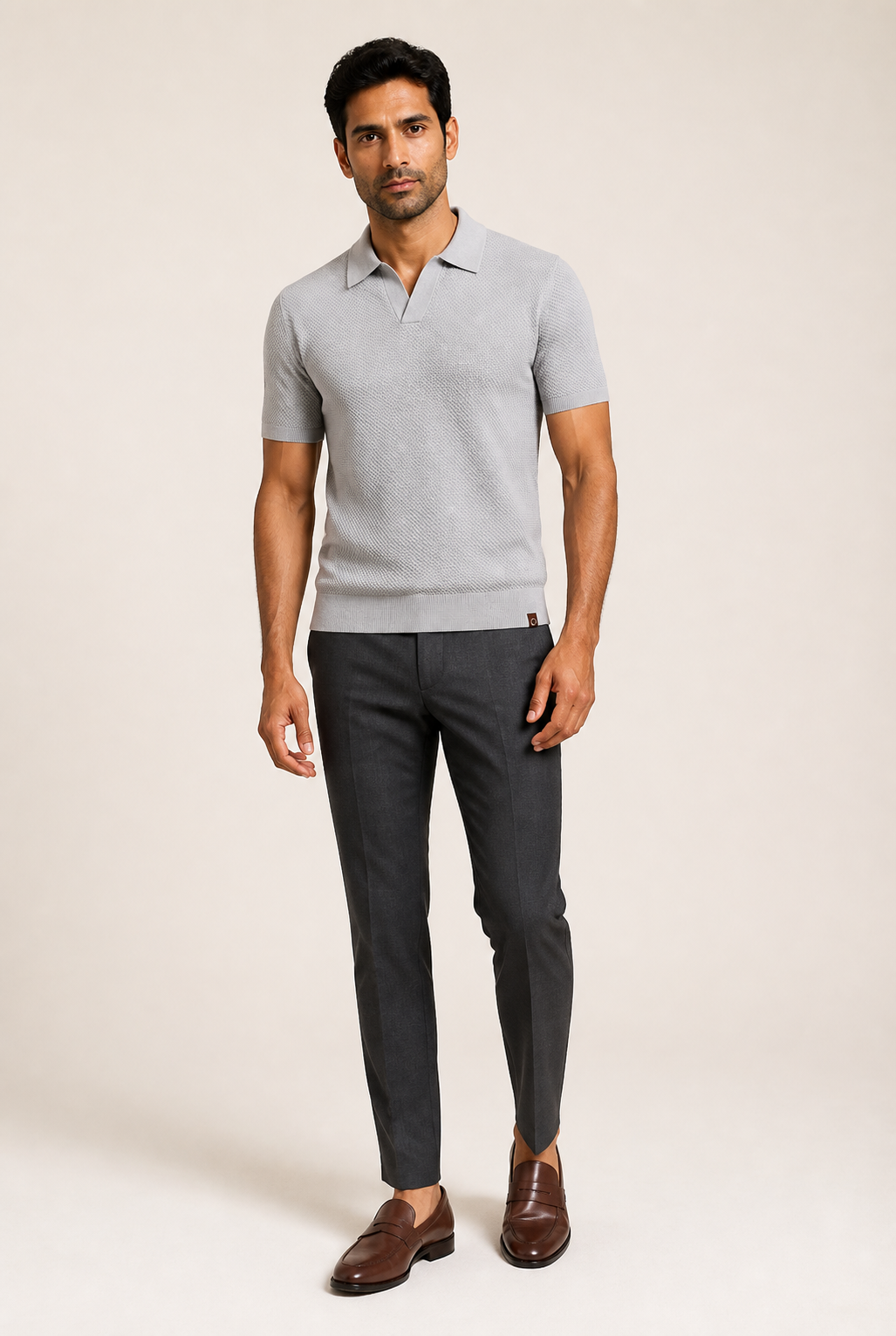 Men's Short Sleeve Polo Shirt in Regular Fit