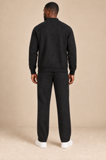 Men’s 100% Merino Wool Knitted Zip Cardigan and Trouser Set