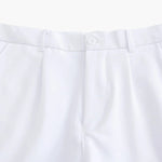 Men's Tailored Pleated Trousers with Belt Loops