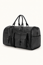 Men's Convertible Garment Duffle Bag - Black