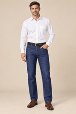 Men’s Mid-Rise Straight-Leg Jeans