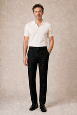 Men's Straight Leg Smart Trousers