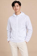 Men’s Hooded Zip-Up Hiking Jacket