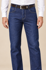 Men’s Mid-Rise Straight-Leg Jeans