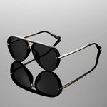 Men's Aviator Sunglasses with Slim Frame