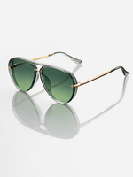 Men's Aviator Sunglasses with Slim Frame