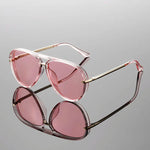 Men's Aviator Sunglasses with Slim Frame