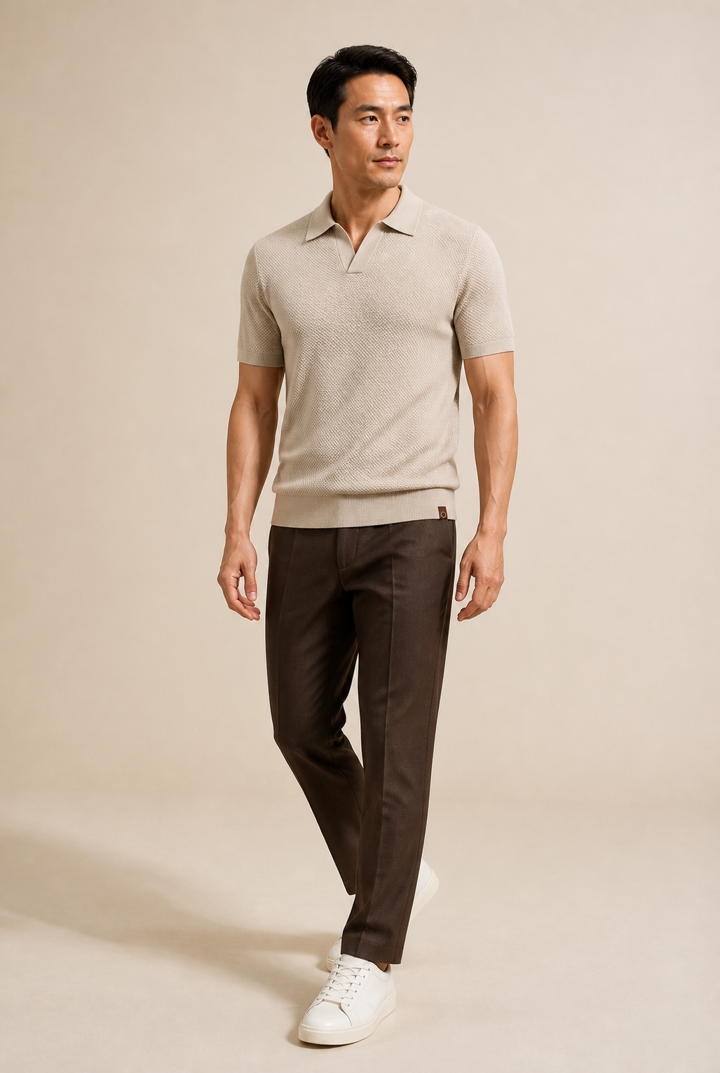Men's Short Sleeve Polo Shirt in Regular Fit