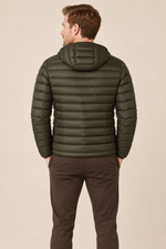 Men’s Lightweight Hooded Down Puffer Jacket