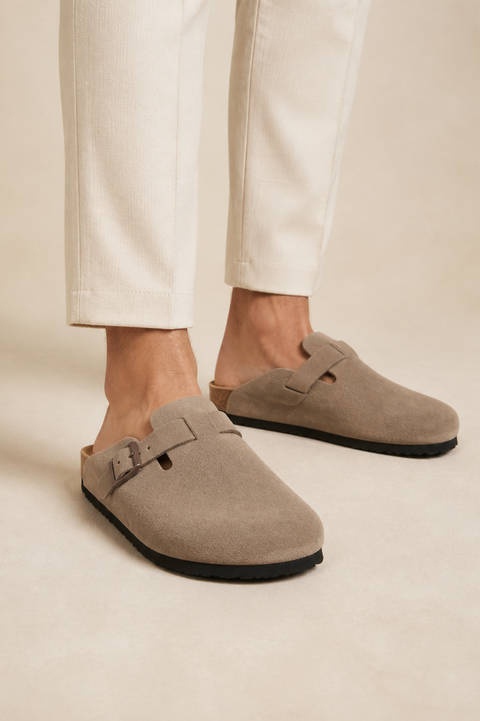 Men's Slip On Clogs with Closed Toe
