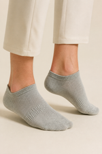 Men's Trainer Socks with Mesh Knit - 6 Pairs