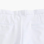 Men's Tailored Pleated Trousers with Belt Loops