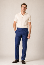 Men's Straight Leg Smart Trousers