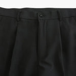 Men's Tailored Pleated Trousers with Belt Loops