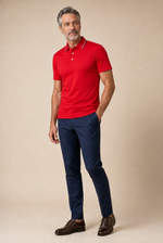 Men's Short Sleeve Polo Shirt in Regular Fit