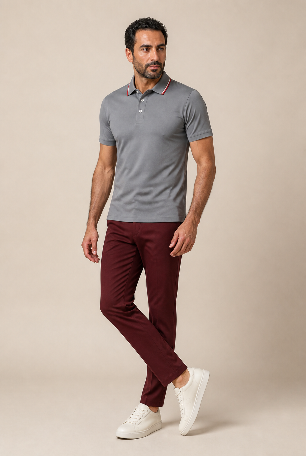 Men's Short Sleeve Polo Shirt in Regular Fit