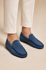 Men's Driving Loafers with Moccasin Stitching