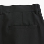 Men's Tailored Pleated Trousers with Belt Loops