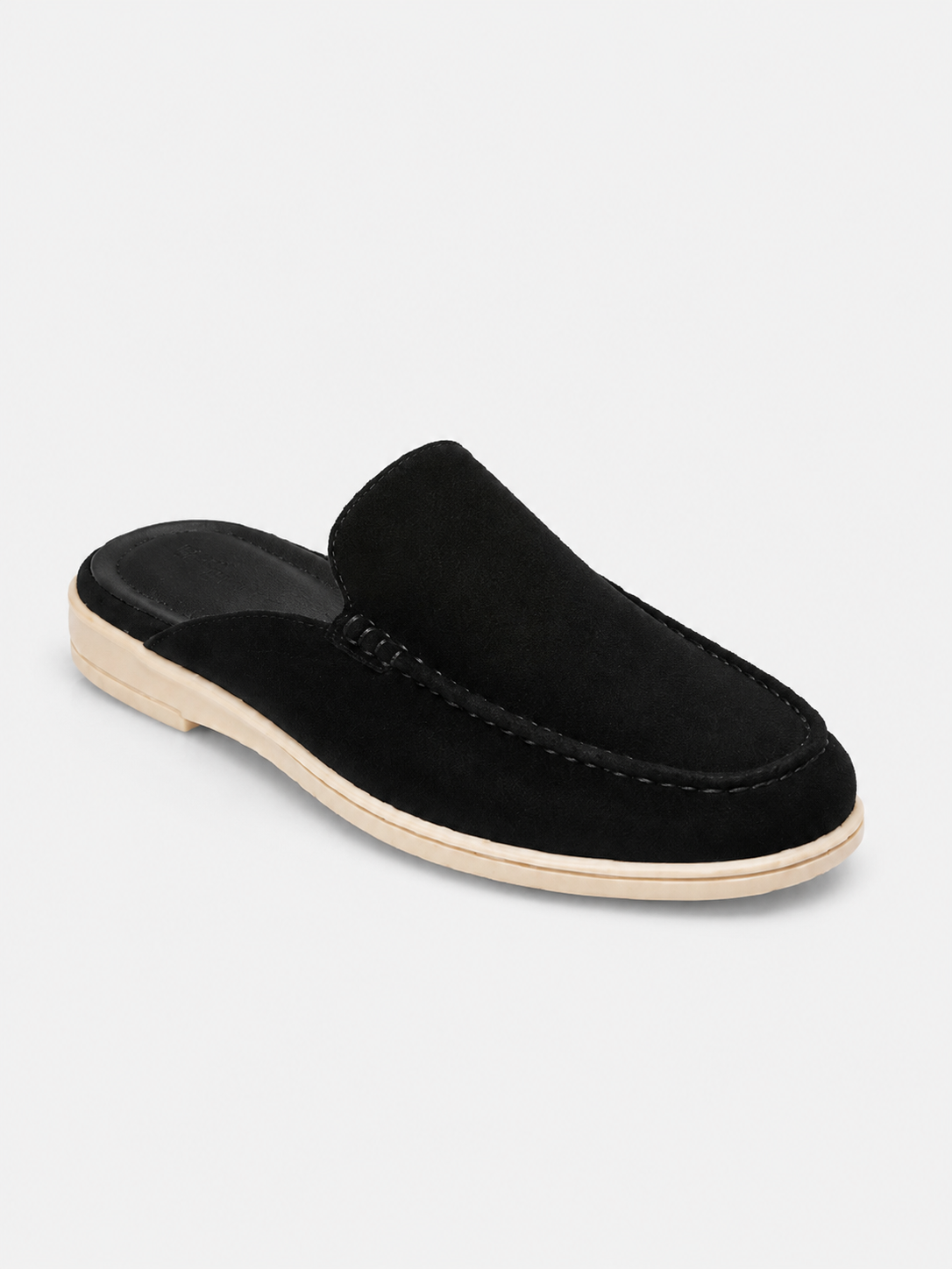Men's Backless Loafers with Slip On Design