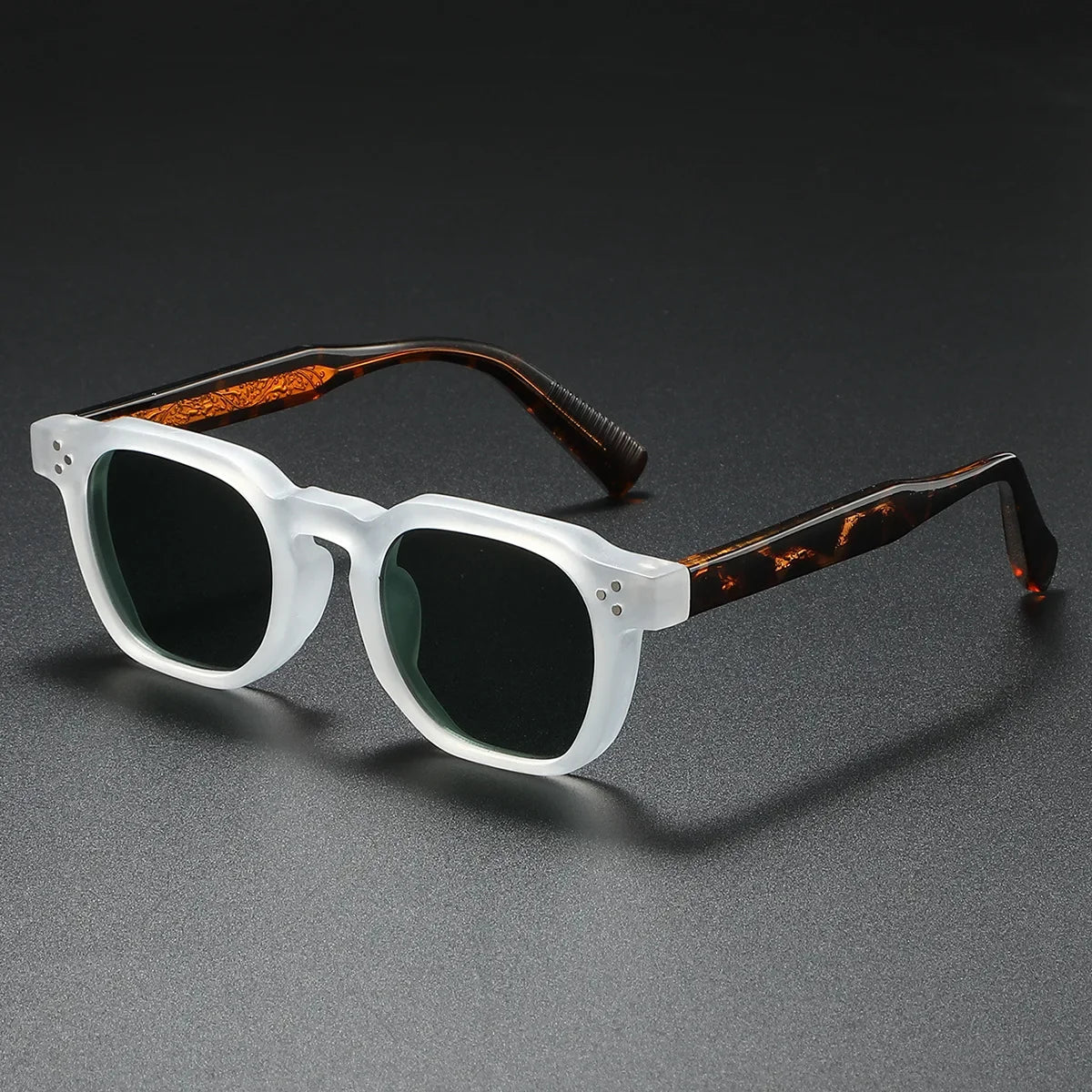 Men's Square Sunglasses with Thick Frame